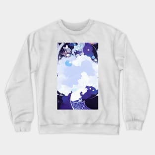 Angel in Blue Heaven Crewneck Sweatshirt